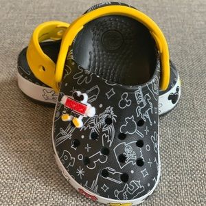Light Up Mickey Mouse Crocs